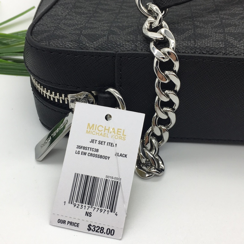 MICHAEL KORS JET SET ITEM LG EW CROSSBODY LEATHER - Picture 8 of 8
